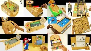 Thumbnail: 15 Playable Cardboard Games You Can Make at Home - DIY Crafts for Summer!