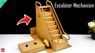 Thumbnail: DIY Escalator Working Model with DC Motor | Science Projects