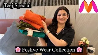 Thumbnail: Festive Wear Myntra Kurta Set Haul, Embroidered Kurta Pant Set With Dupatta,Kurta Palazzo,Co-Ord Set