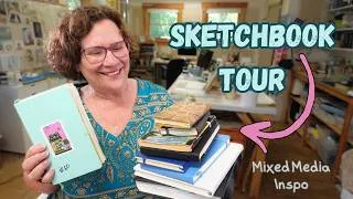 Thumbnail: Sketchbook Tour | From Realistic Paintings to Messy Sketches