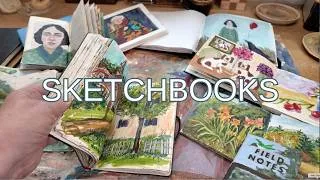 Thumbnail: Sketchbook tour ✨ Studies, experiments, explorations