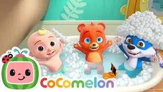 Thumbnail: Bathtub Playtime 🐻🛁🐺 CoComelon 🍉 Nursery Rhymes For Kids