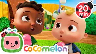 Thumbnail: JJ and Cody Ice Cream Dinosaur Park🍧 CoComelon 🍉 Nursery Rhymes For Kids