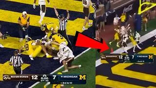 Thumbnail: PROOF Refs RIGGED Michigan Game & CHEATED Western Michigan Out of Win