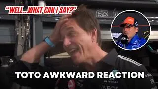 Thumbnail: Toto Wolff AWKWARD Reaction on Max Verstappen New Contract with Red Bull