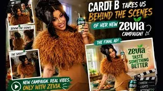 Thumbnail: BTS of Cardi’s new Campaign!! #Cardib #youtube #viral #trending #zevia #blogger #BehindTheBardi #BTS