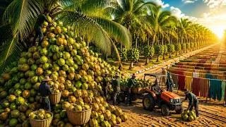 Thumbnail: How Billions of Discarded Coconuts Become Soft Clothes