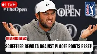 Thumbnail: 🚨 PGA Tour in CHAOS! Scottie Scheffler SPEAKS OUT Against the Playoff Points Reset