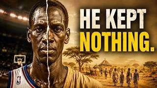 Thumbnail: The NBA Player Who Gave Away Every Dollar He Ever Made
