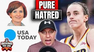 Thumbnail: Caitlin Clark HATED by Woke Media & RACIALLY Demonized by USA Today