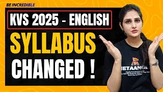 Thumbnail: 🟥KVS 2025 English Syllabus - Tier 1 / Tier 2