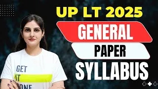 Thumbnail: 🟥UP LT GRADE 2025- 🟩General Paper Syllabus
