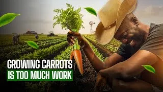 Thumbnail: Disappointing carrot harvest🤣🤣🤣