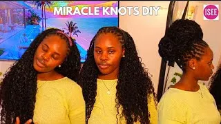 Thumbnail: ✨My Trick for Perfect Miracle Knots|Beginner-Friendly | Burmese Curly Crochet  Human Hair @ISEEHAIR 