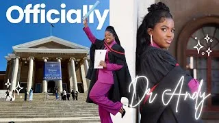 Thumbnail: OFFICIALLY DR ANDY! FULL GRADUATION VLOG + BTS