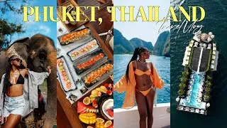 Thumbnail: PHUKET, THAILAND! FLOATING BEACH CLUB, PHI PHI ISLANDS, ELEPHANT SANCTUARY | TRAVEL VLOG!