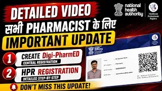 Thumbnail: PCI Central Pharmacist Registration + HPR Registration | Detailed Process | For all Pharmacists