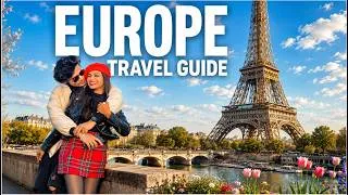 Thumbnail: EUROPE Travel Guide 2026 | 15 Days Europe Budget Trip | Cost, VISA, Flights, Hotels, Food, Itinerary