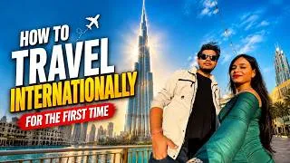 Thumbnail: How to travel International for the First time | Step-by-Step Airport & Flight Guide | Visa, Tips