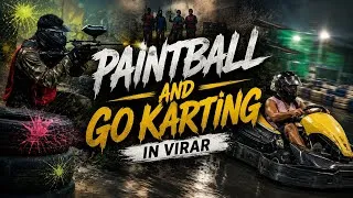 Thumbnail: Go karting in Virar | Republic of karting | Paintball Shooting Game | Shubham Hegde Vlogs