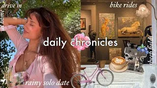 Thumbnail: Daily chronicles🦋solo date, bike rides, childhood hobbies, sheep fields