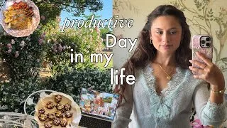 Thumbnail: Day in my life🌸🌱productive morning, shopping, dinner with friends 