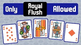 Thumbnail: Royal Flush ONLY - No Other Hands Allowed