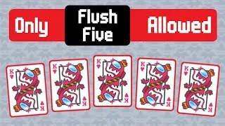 Thumbnail: Flush Five ONLY - No Other Hands Allowed