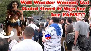 Thumbnail: Will Wonder Women, Gal Gadot Greet & Sign for her FANS???