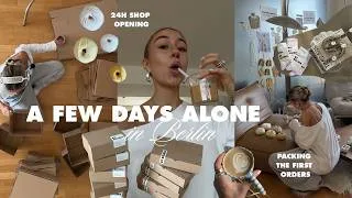 Thumbnail: Small Business Diaries; 24hrs shop opening in my berlin apartment⭐️ BELINA BELLWOOD