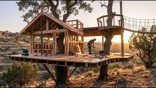 Thumbnail: This Man Built the Perfect TREE HOUSE | low budget