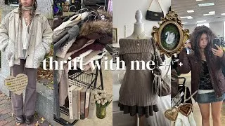 Thumbnail: thrift with me!! y2k pinterest inspired wardrobe ˚˖✨🕰️𓍢ִ໋🦢˚‧