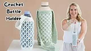 Thumbnail: How to Crochet a Bottle Holder | Free Pattern Tutorial