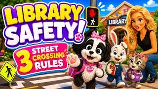 Thumbnail: Bella Crosses the Street | 3 Street Crossing Rules for Preschoolers | Bella’s Play Club