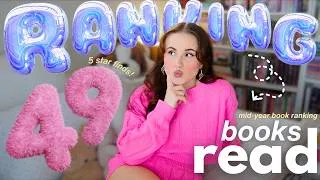 Thumbnail: ranking the 49 books I've read this year from WORST TO BEST! 😱⭐️📖🦋