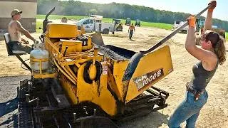 Thumbnail: Hot Asphalt & Hard Work | Amateur Paving On The Farm