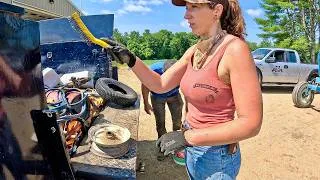 Thumbnail: Hot July Farm Day! Getting Ready to Irrigate + Sweet Corn Update