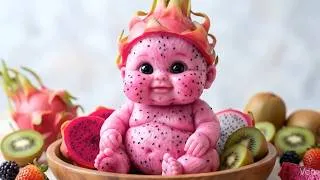 Thumbnail: Cute AI Food Babies american ai vidyo Eating Cambodian Dishes 🍜🇰🇭 | Oddly Satisfying ASMR ai