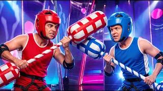 Thumbnail: Ant & Dec Face Legends RHINO & WOLF In The Ultimate Gladiators Showdown | Saturday Night Takeaway