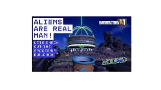 Thumbnail: Aliens are REAL man! Spaceship Building closer look. Welcome to Area 69!