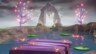 Thumbnail: Tranquil Garden | Water and Windchimes for Sleep and Study | Sky CotL Ambience