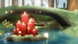 Thumbnail: 🌲Elevated Clearing in the Forest | Sky CotL Cozy Ambience with Water Sounds and Wind