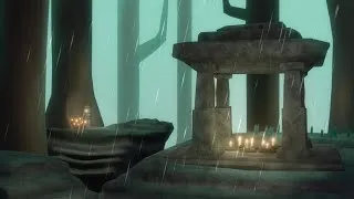 Thumbnail: ⛈️Stormy Brook | Sky CotL Hidden Forest Ambience with Rain & Distant Thunder