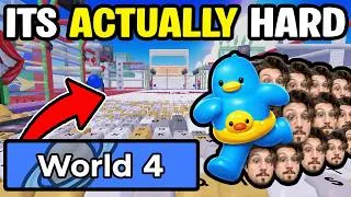 Thumbnail: I BEAT WORLD 4 and got 5 TRILLION WINS in +1 KEYBOARD ESCAPE...