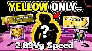 Thumbnail: Beating ALL 3 WORLDS with YELLOW-ONLY GAMEPASSES