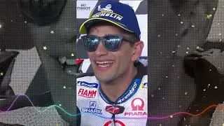 Thumbnail: Jorge Martin #89 get first podium in motogp and dedicates to Fausto Gresini - RD02 GP Doha 2021
