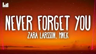 Thumbnail: Zara Larsson, MNEK - Never Forget You (Lyrics)