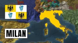 Thumbnail: Trench warfare in the Alps against the French | EU4 Milan Campaign Part 3