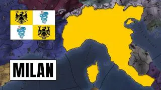 Thumbnail: Forming the state of Italy as Milan | EU4 Milan Campaign Part 2