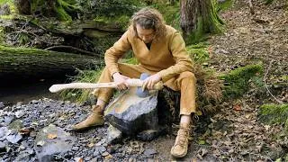 Thumbnail: I Made a Stone Axe and Used it to Fell a Tree